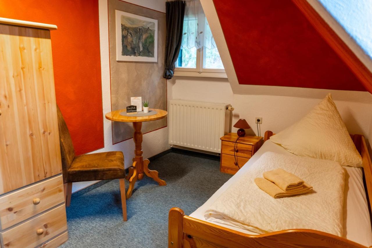 Pension Schrammsteinbaude Bad Schandau Dış mekan fotoğraf