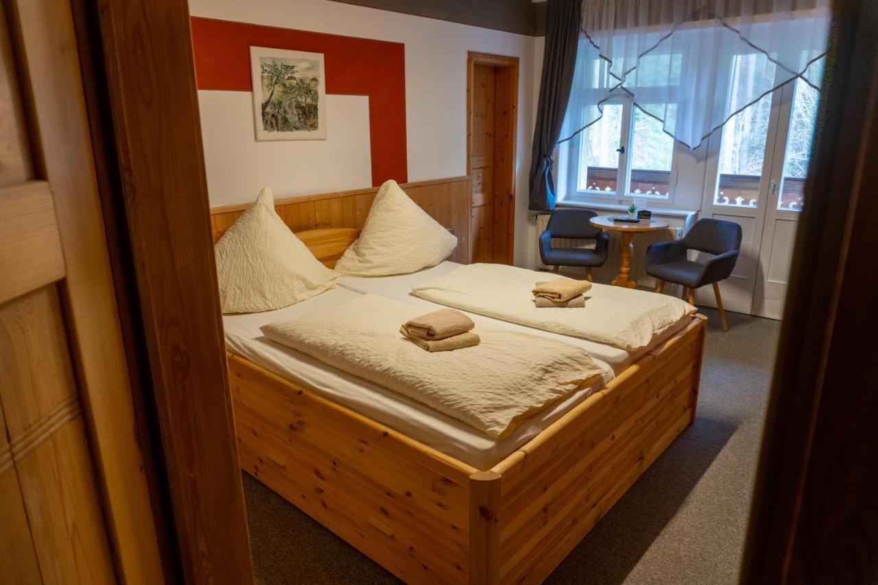 Pension Schrammsteinbaude Bad Schandau Dış mekan fotoğraf