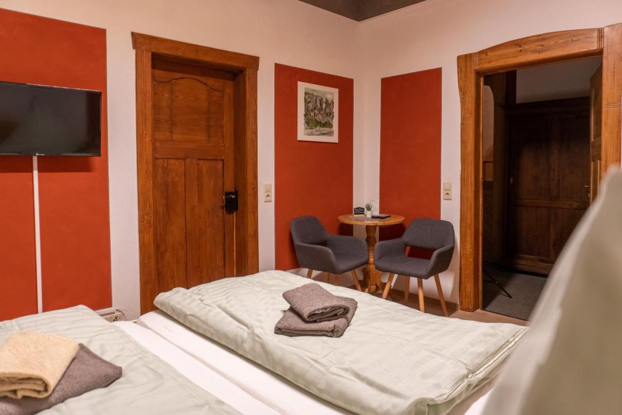 Pension Schrammsteinbaude Bad Schandau Dış mekan fotoğraf